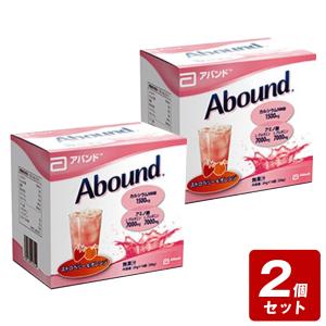 ○《お買い得2個セット》アバンド　ストロベリ−&amp;オレンジ　24g×14袋×2箱【28袋】【アボットジャパン】【お買い得商品】