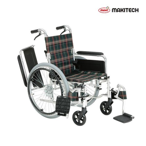 車椅子 自走式 背折れ 折りたたみ 多機能 車いす KS80