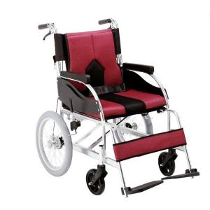 マキテック 車椅子 自走式 背折れ 折りたたみ 車いす カラーズ COLORS