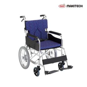 マキテック 車椅子 介助式 背折れ 折りたたみ 多機能 車いす KS70 