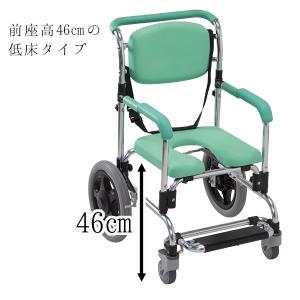 浴用キャリー 低床 入浴用車椅子 シャワーチェ...の詳細画像3