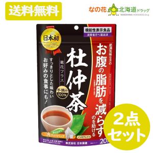 【機能性表示食品】日本薬健　杜仲茶　20袋　2点セット｜nanokitadrug