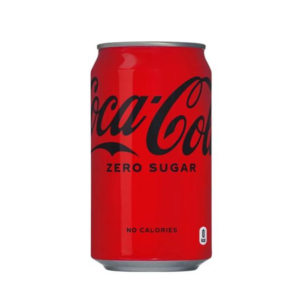 コカ・コーラ ゼロ 350ml缶 1ケース(24缶) 〜ブランド資産である“赤”を更に強化した新グラ...