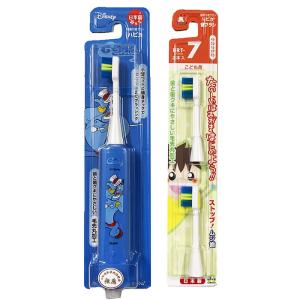 子供ハピカ アラジン 替えブラシセット ジーニー ディズニー 電動歯ブラシ 替ブラシ付き