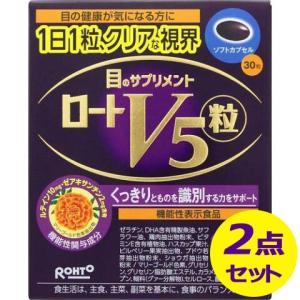 ロートV5 30粒 ２点セット 1日1粒 1箱 目のサプリ サプリメント  ロート製薬 機能性表示食品