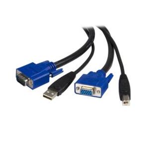 StarTech．com 1.8m パソコン自動切替器専用KVMケーブル 2in1 USB/VGA KVMケーブル 取り寄せ商品