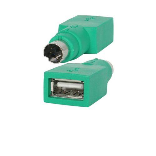 USB - PS/2変換アダプター/メス・オス/USBマウス 交換用 目安在庫=△
