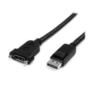 ＳｔａｒＴｅｃｈ．ｃｏｍ DisplayPort 1.2 延長ケーブル/91cm/4K60Hz/パネルMT/給電対応 目安在庫=○｜nanos