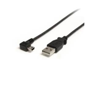 ＳｔａｒＴｅｃｈ．ｃｏｍ USBケーブル/A - Mini-B/1.8m/USB 2.0/右L型/オ...