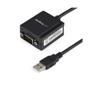 ＳｔａｒＴｅｃｈ．ｃｏｍ シリアル変換ケーブル/USB-A - RS232C/1.8m/115.2Kbps/ブラック 目安在庫=○｜nanos