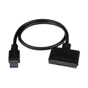 USBケーブル/USB 3.0 - SATA/IDE/2.5インチ SSD/HDD/10Gbps 目...