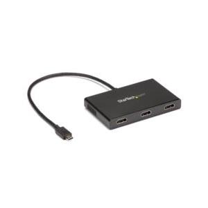 ＳｔａｒＴｅｃｈ．ｃｏｍ USB-C接続3ポートHDMI出力マルチモニターアダプタ 取り寄せ商品