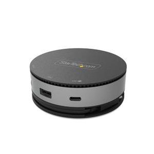 USBマルチハブ/USB-C/4K HDMI DP又はVGA/75W/3xUSB/LAN/長尺cbl 目安在庫=△