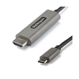 ディスプレイ変換ケーブル/USB-C - HDMI/1m/4K60Hz/HBR3/BK 目安在庫=○
