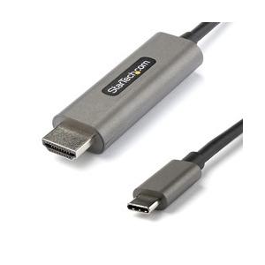 ディスプレイ変換ケーブル/USB-C - HDMI/4m/4K60Hz/HBR3/BK 目安在庫=○