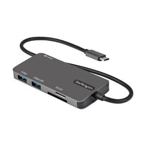USBマルチハブ/USB-C/4K30Hz HDMI/100WPD/3xUSB/SD/長尺cable...