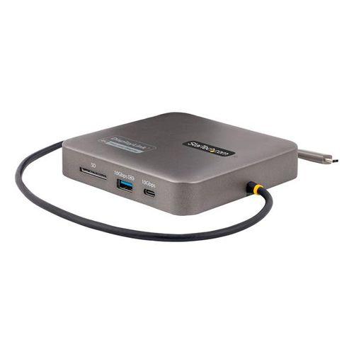 USBマルチハブ／USB-C／2画面／4K60Hz HDMI／100W／2x USB／LAN／SD ...