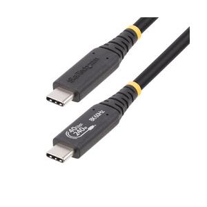 USB4ケーブル/1m/TypeC/40Gbps/240W/8K60Hz/DPAlt/USB-IF ...