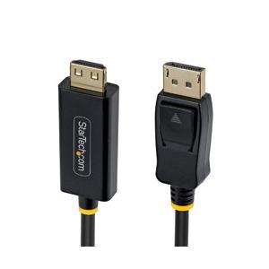 DisplayPort - HDMI変換ケーブル/4.6m/4K60Hz/グリップ/単方向 目安在庫=○