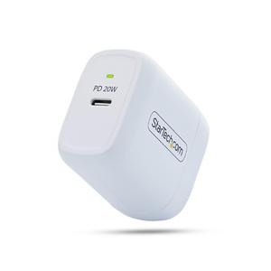 USB充電器/1ポートUSB-C/最大20W/PD対応(5V/9V)/ホワイト 目安在庫=△
