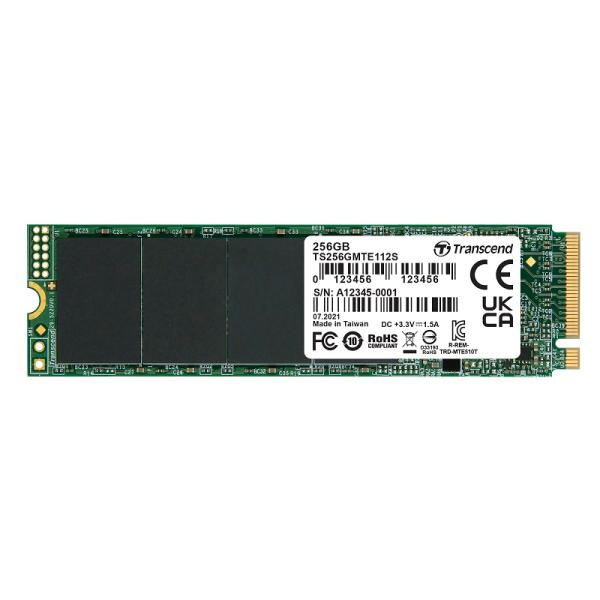 256GB M.2 2280PCIe Gen3x4 NVMe 3D DRAM-less 取り寄せ商品