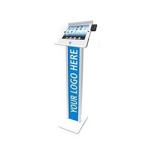 スライド・ブランドフロアスタンド(iPad mini) ホワイト 取り寄せ商品