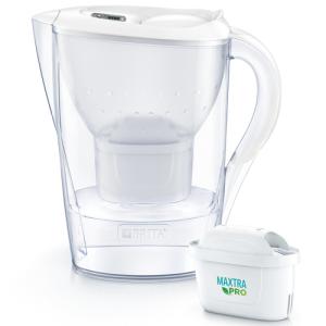 ポット型浄水器 マレーラ 2.4L ホワイト マクストラプロカートリッジ1個付 1個 目安在庫=○