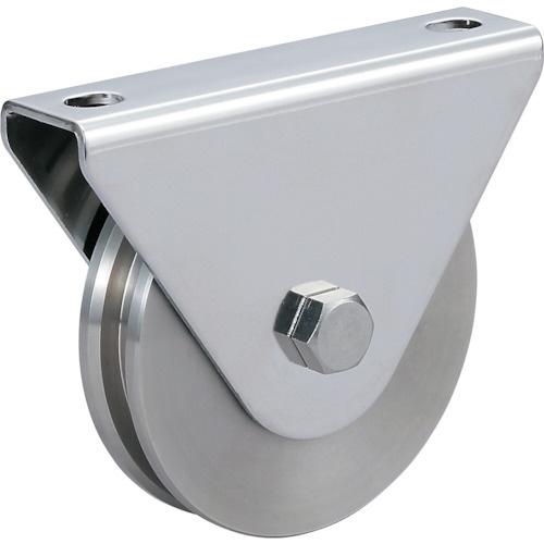 SUS製重量用戸車枠付V型 200024739 1個 目安在庫=○