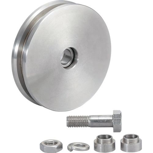 SUS製重量用戸車枠無V型 200024746 1個 目安在庫=○