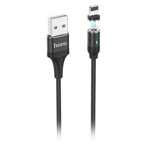 hoco U76 マグネットケーブル for iOS ブラック 取り寄せ商品