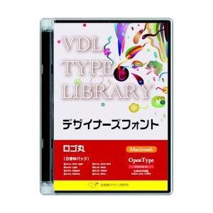 視覚デザイン研究所 VDL TYPE LIBRARY デザイナーズフォント OpenType MAC ロゴ丸 取り寄せ商品
