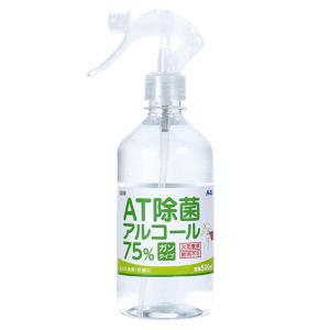 ARTEC AT除菌75%アルコール 500ml ガンタイプx28本 取り寄せ商品｜nanos