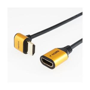 ホーリック ホーリック HDMI延長ケーブル L型90度 2m ゴールド HLFM20-589GD メーカー在庫品