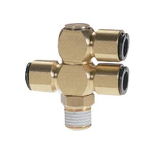 フジダブルバンジョー(金属) 6mm R1/4 1個 取り寄せ商品