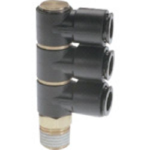 フジトリプルバンジョー(樹脂) 6mm R1/4 1個 取り寄せ商品