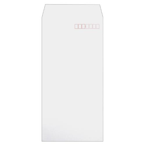 透けない封筒 ケント 長3 80g/m2 〒枠あり 1パック(100枚) 取り寄せ商品