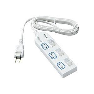 ザ・タップＸ（3コ口）（2m）（ホワイト） WHA25234WP 取り寄せ商品