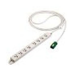 WFA6638HG　ハーネス用OAタップ 抜け止め8コ口 3m グレー 取り寄せ商品