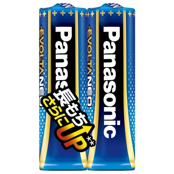 乾電池エボルタネオ 単3形 2本シュリンクパック 目安在庫=△