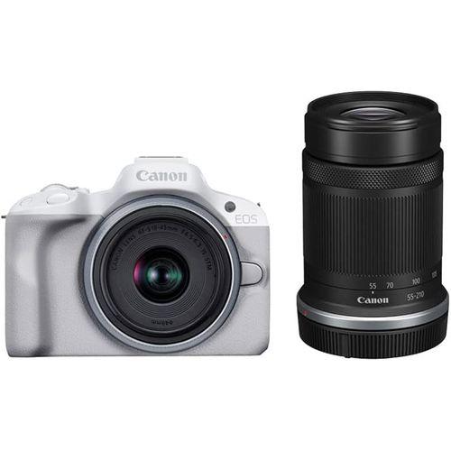 キヤノン ミラーレスカメラ EOS R50 (ホワイト)・ダブルズームキット 取り寄せ商品