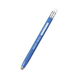 エレコム 法人用鉛筆型タッチペン/青色/導電繊維/簡易パッケージ 目安在庫=△