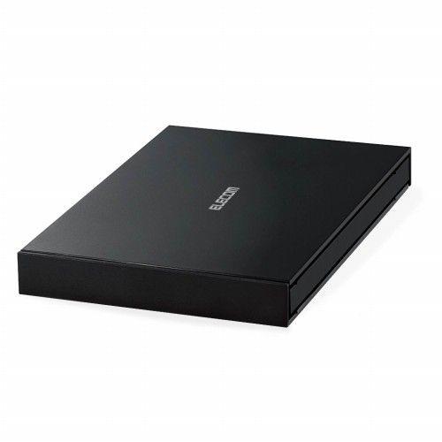 エレコム SSD 2TB 外付け ポータブル USB3.2(Gen1) 耐衝撃 耐振動 ブラック 目...