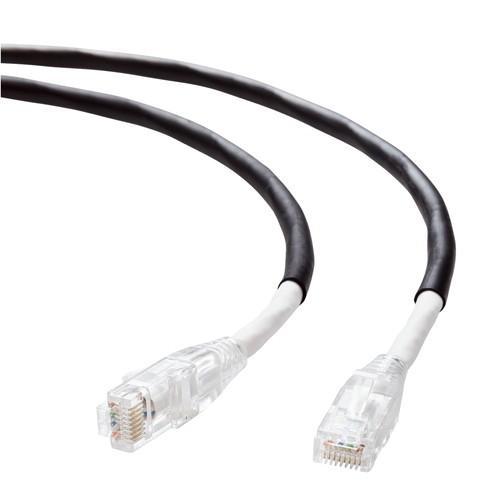 LANケーブル CAT6A 80m 屋外用 PoE++ 対応 高速 10Gbps ストレート ブラッ...