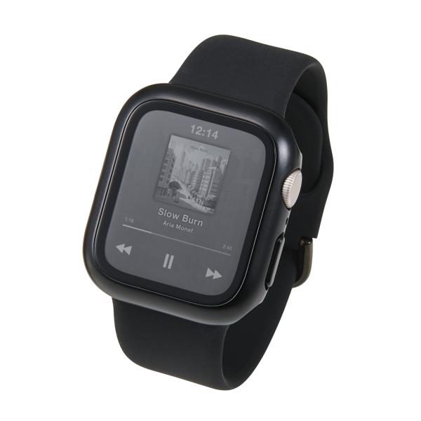 アップルウォッチ [ 40mm ] フルカバー メタリック ブラック メーカー在庫品