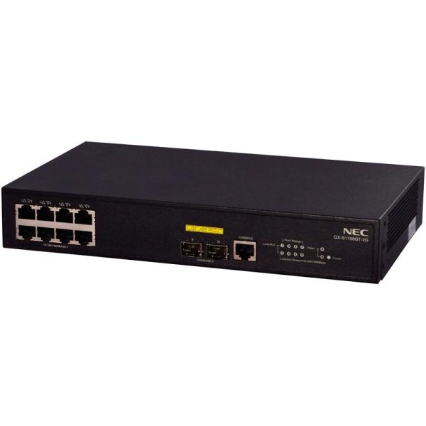 QX-S1108GT-2G 1GbEベーシック・レイヤ2スイッチ 取り寄せ商品
