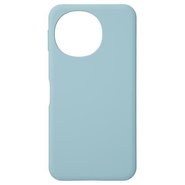 AQUOS sense9用 SHARP純正シリコンケース ブルー 取り寄せ商品