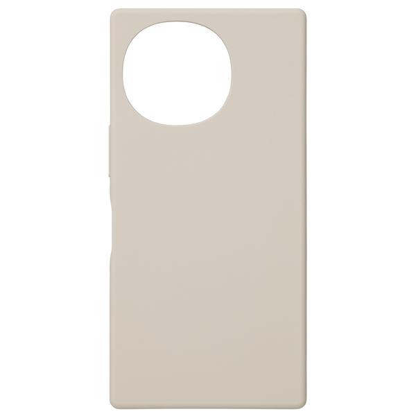 AQUOS R10用 SHARP純正シリコンケース カシミヤホワイト 取り寄せ商品