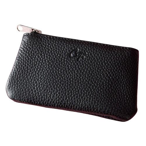 キャティフェラーリ 牛革マルチポーチ ブラック 取り寄せ商品