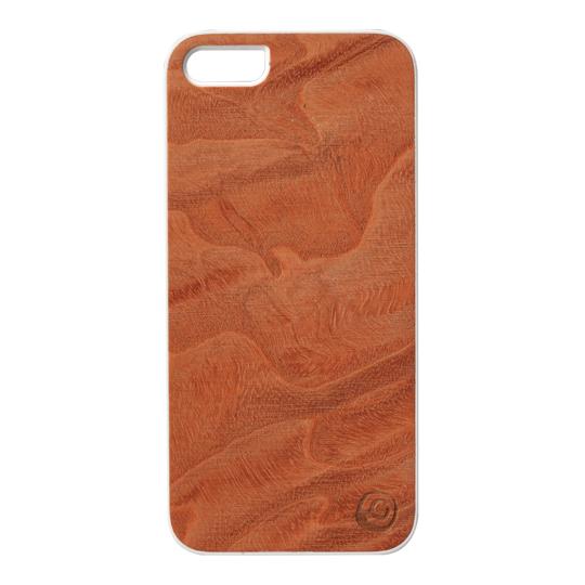 ｍａｎ＆ｗｏｏｄ iPhone5 Real wood case Genuine MaGma ホワイト...