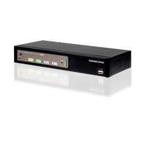 CONNECTPRO 4ポートDVIモニタ対応CPU切替器 UD-14+ 取り寄せ商品